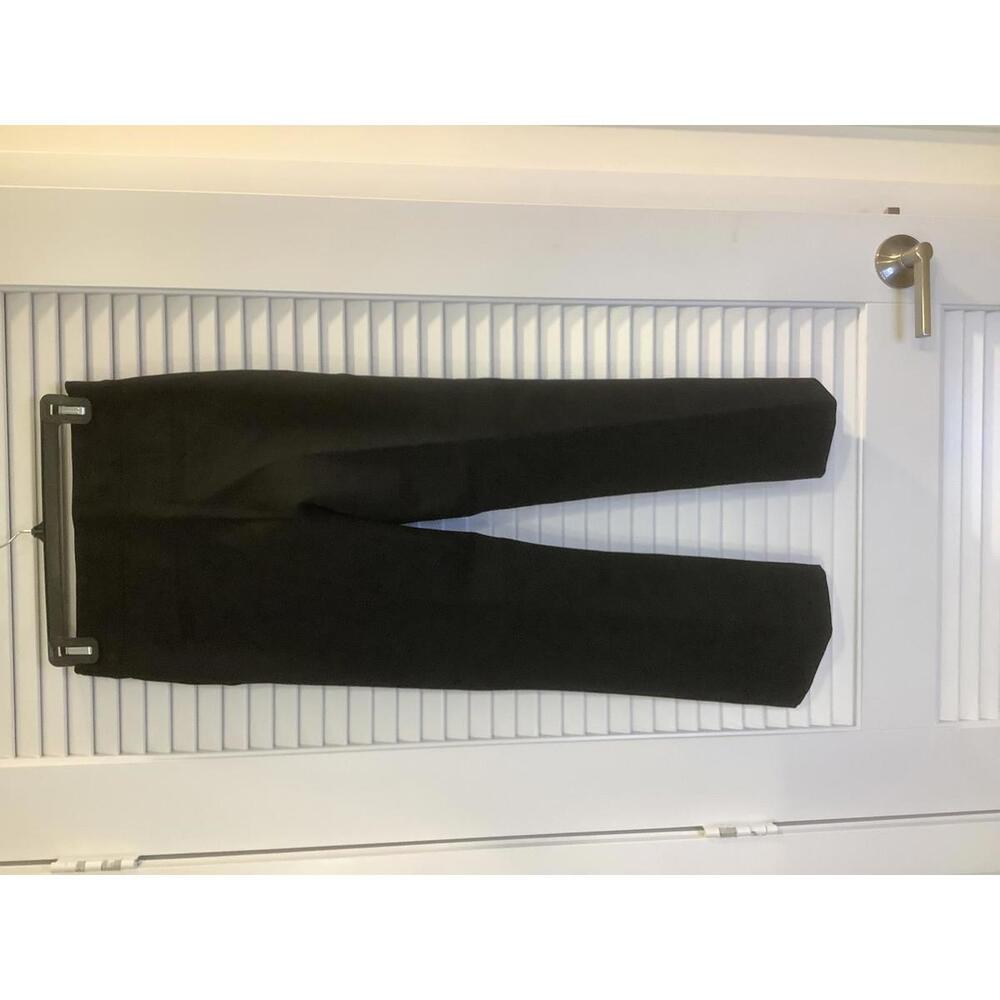 Spanx Ponte Kick Flare Pant Dress Trouser Small Petite Black Stretch Office Work